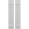 Ekena Millwork Americraft 3-Board, 2 Batten Exterior Real Wood Joined Board-n-Batten Shutters, ARW101BB311X82STH, PR ARW101BB311X82STH - alternate 1